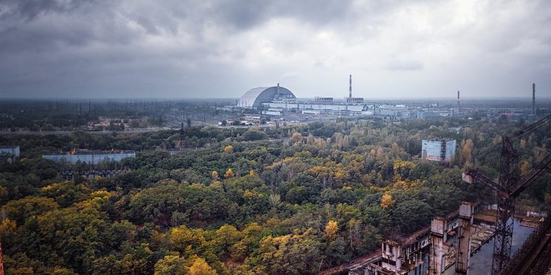 Csernobil: erőmű az új szarkofággal