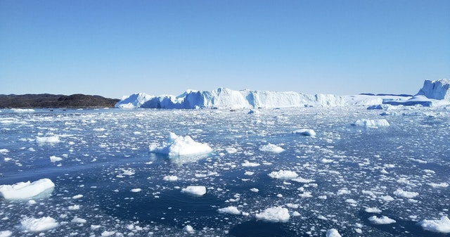 Grönlandi úszó jégtáblák