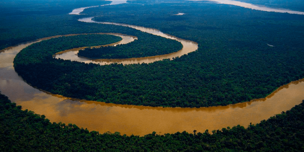 Az Amazonas folyó Peruban. 