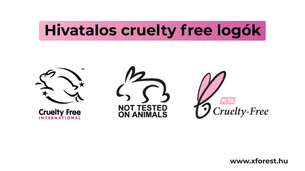 hivatalos cruelty free logók