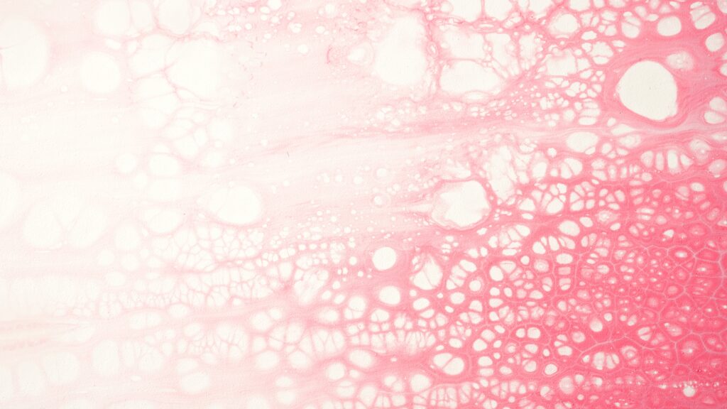 rózsaszín tó alga