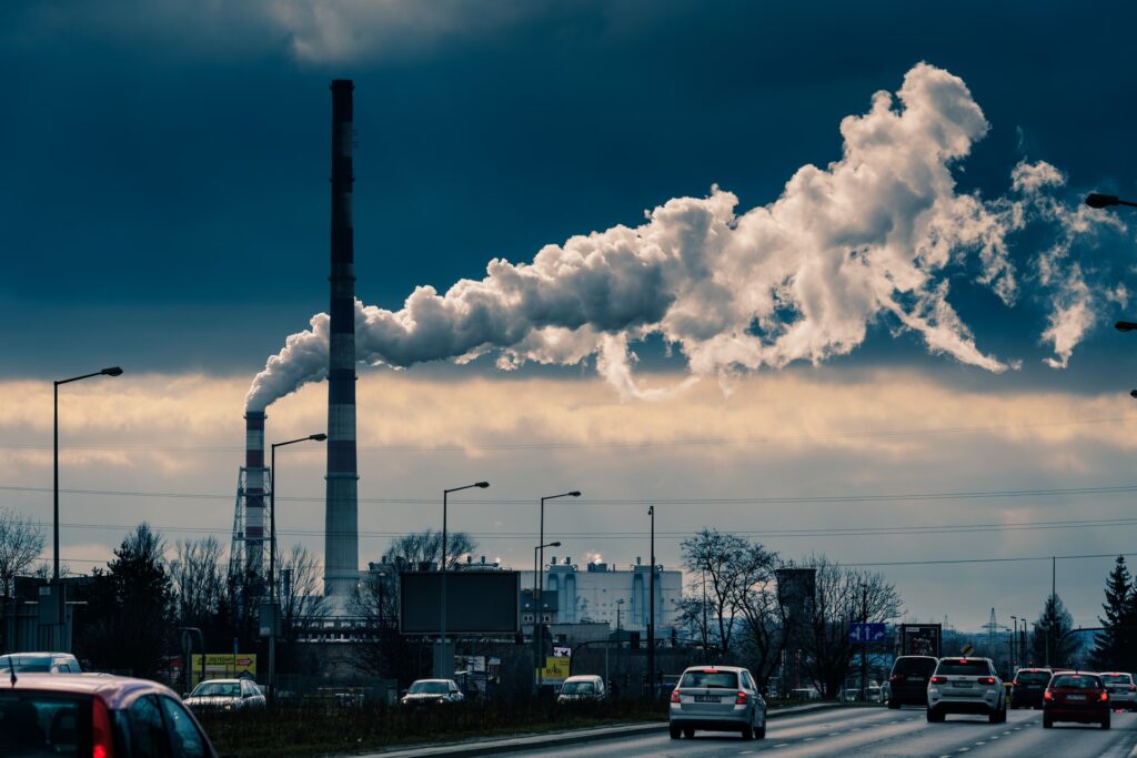 szén-dioxid kibocsátás üvegházhatású gázok légszennyezés