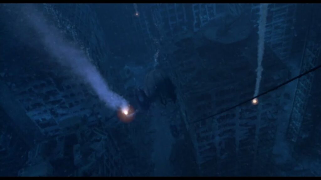 A Waterworldben minden város teljesen víz alá került. Kép forrása: Universal
Milyen lesz a jövő?
