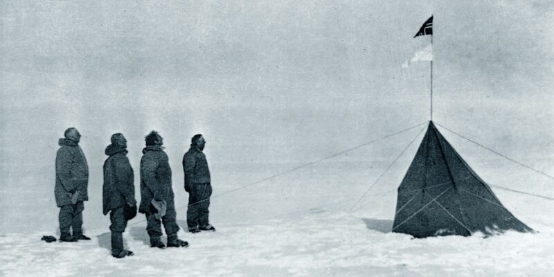 Kép: A norvég expedíció érte el elsőként a Déli Sarkot.