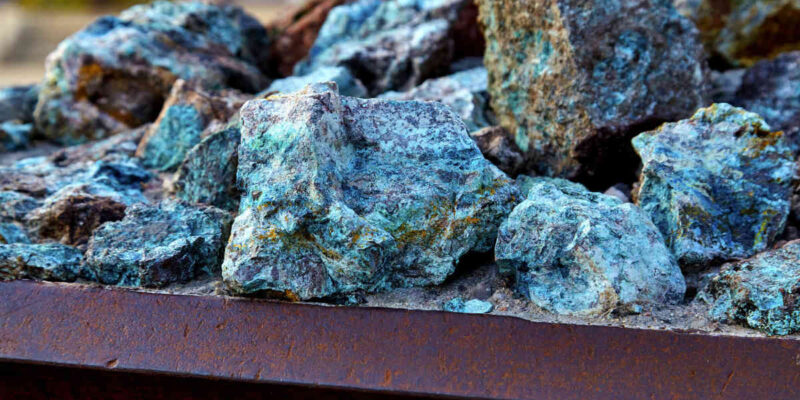 Kép: kobaltércben gazdag kőzet